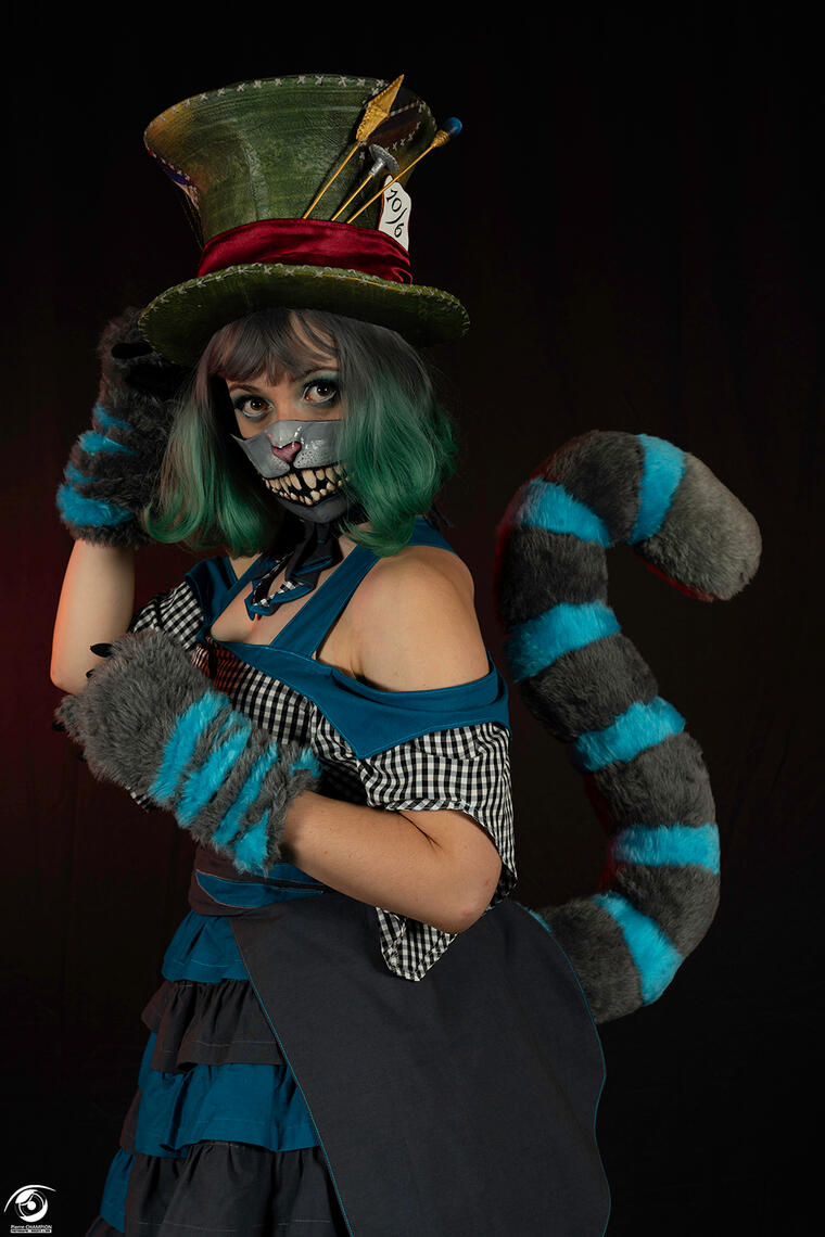 Chat du Cheshire Photo : @DreamCosMod